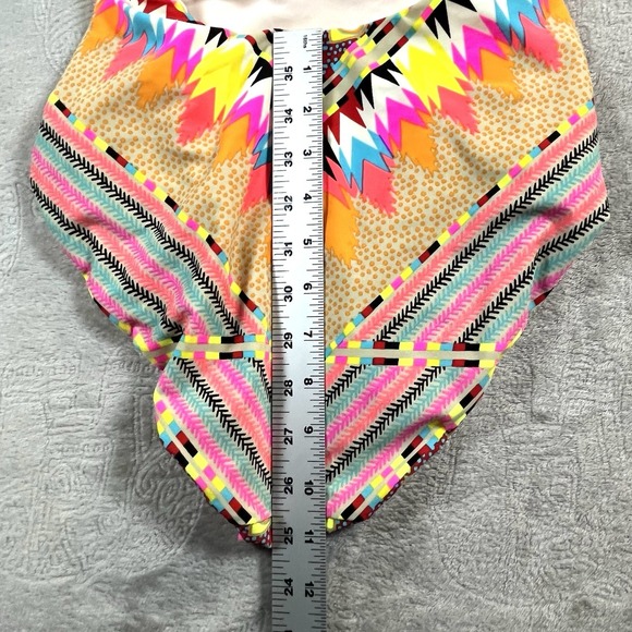 Mara Hoffman Swim Rising Palm Cutout‎ One-piece Swimsuit Blue Womens XSmall - Picture 5 of 8